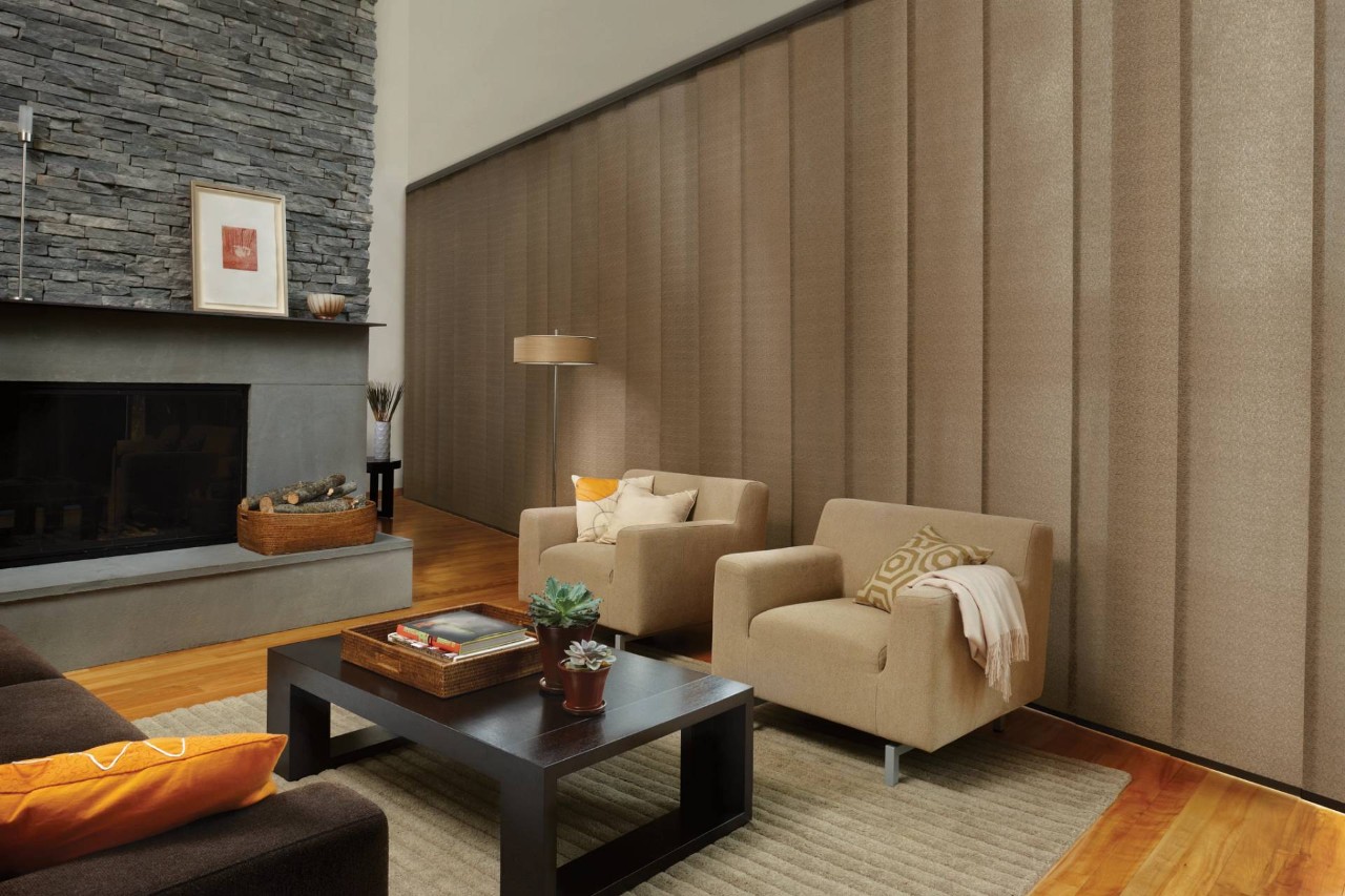 Hunter Douglas Skyline® Panel-Track Blinds for sliding glass doors near Wenonah, New Jersey (NJ)